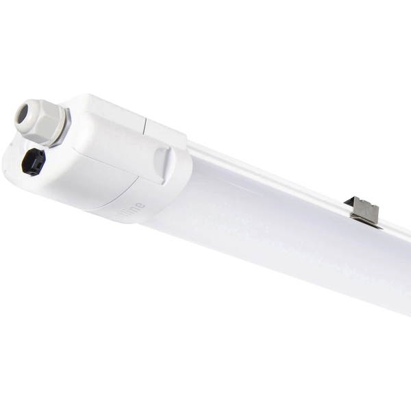 Lichtline Faro X3 LED-Feuchtraum-Wannenleuchte LED LED fest eingebaut 23W Neutralweiß Weiß Lichtline Faro X3 LED-Feuchtraum-Wannenleuchte LED LED fest eingebaut 23W Neutralweiß Weiß