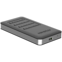 Verbatim Store 'n' Go Secure Portable SSD 256GB Externe SSD USB-A (USB 3.2 Gen 2) Schwarz 53402 Verbatim Store 'n' Go Secure Portable SSD 256GB Externe SSD USB-A (USB 3.2 Gen 2) Schwarz 53402