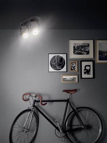 Vintage 1906 4058075073876 Deckenstrahler LED GU10 12.2W Gold, Schwarz; Energieeffizienzklasse: A+