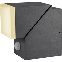 Polarlite Spot Pir8 PL-8232020 LED-Wandleuchte mit Bewegungsmelder Warmweiß Dunkelgrau Polarlite Spot Pir8 PL-8232020 LED-Wandleuchte mit Bewegungsmelder Warmweiß Dunkelgrau