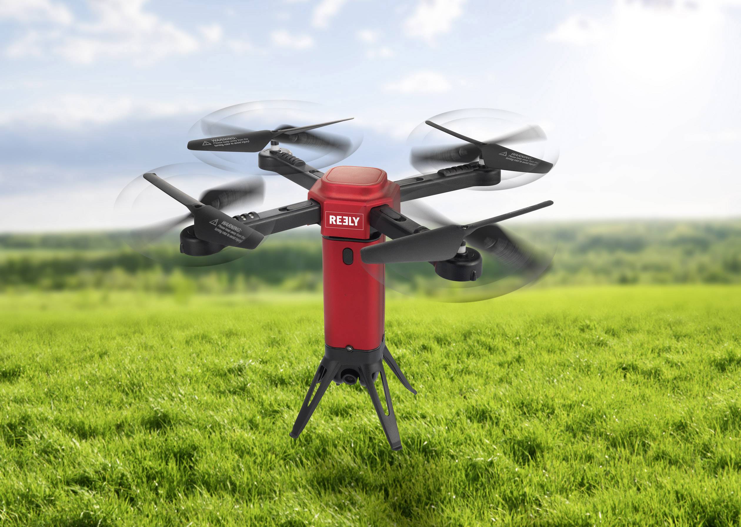 Reely Rocket Drone Quadrocopter RtF Kameraflug, First Person View