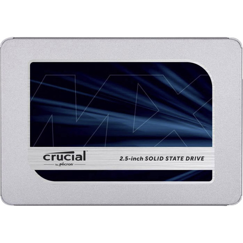 Crucial MX500 2 TB Interne SATA SSD 6.35 cm (2.5 Zoll) SATA 6 Gb/s Retail CT2000MX500SSD1