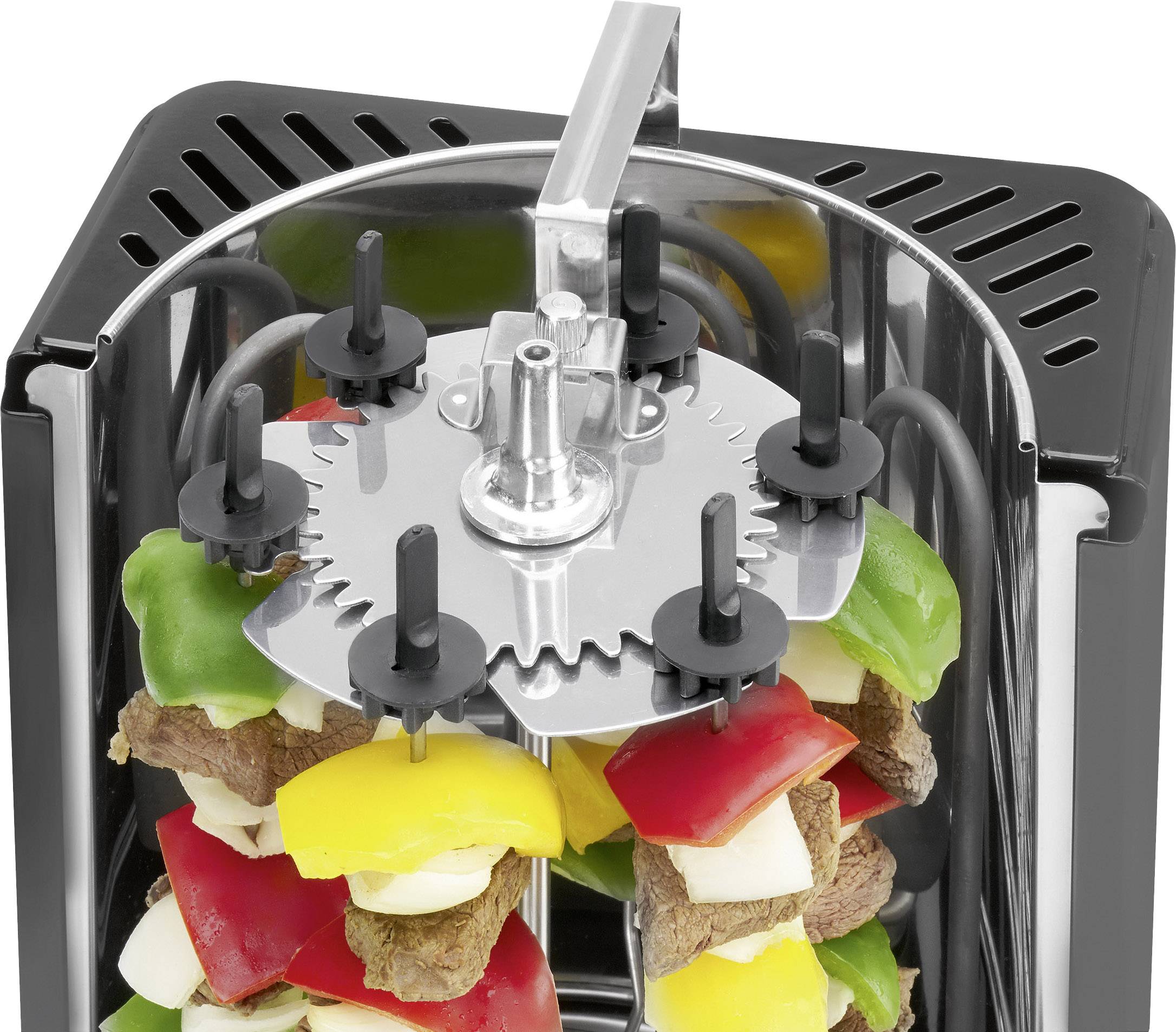 CLATRONIC Döner-Vertikalmultigrill DVG 3686, schwarz
