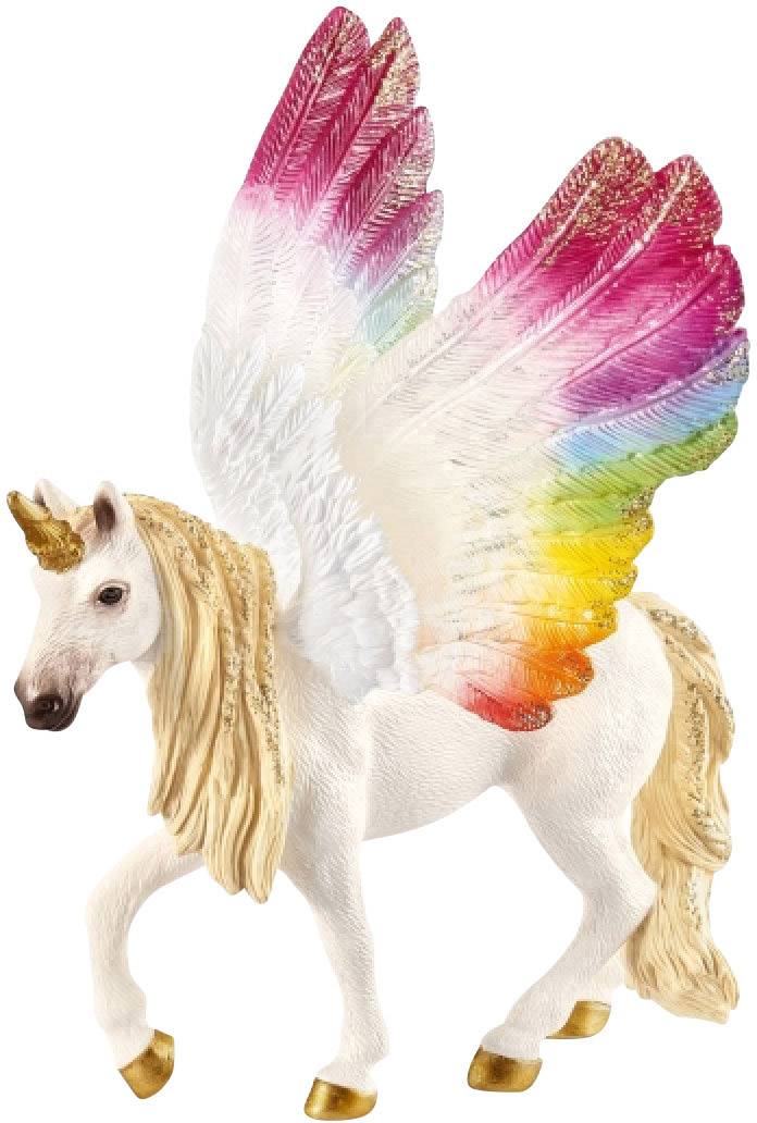 Schleich Geflügeltes Regenbogeneinhorn 70576