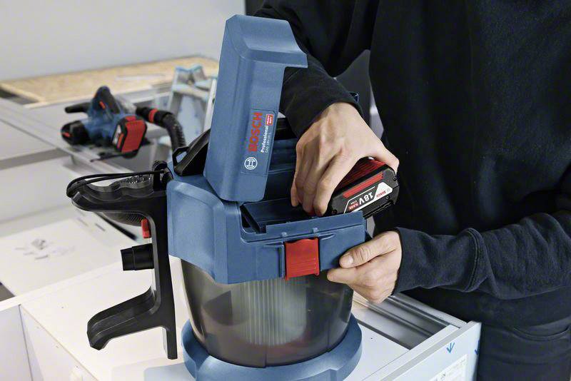 Bosch Professional GAS 18V-10L solo 06019C6300 Nass-/Trockensauger 10l ohne Akku, Staubklasse L zertifiziert