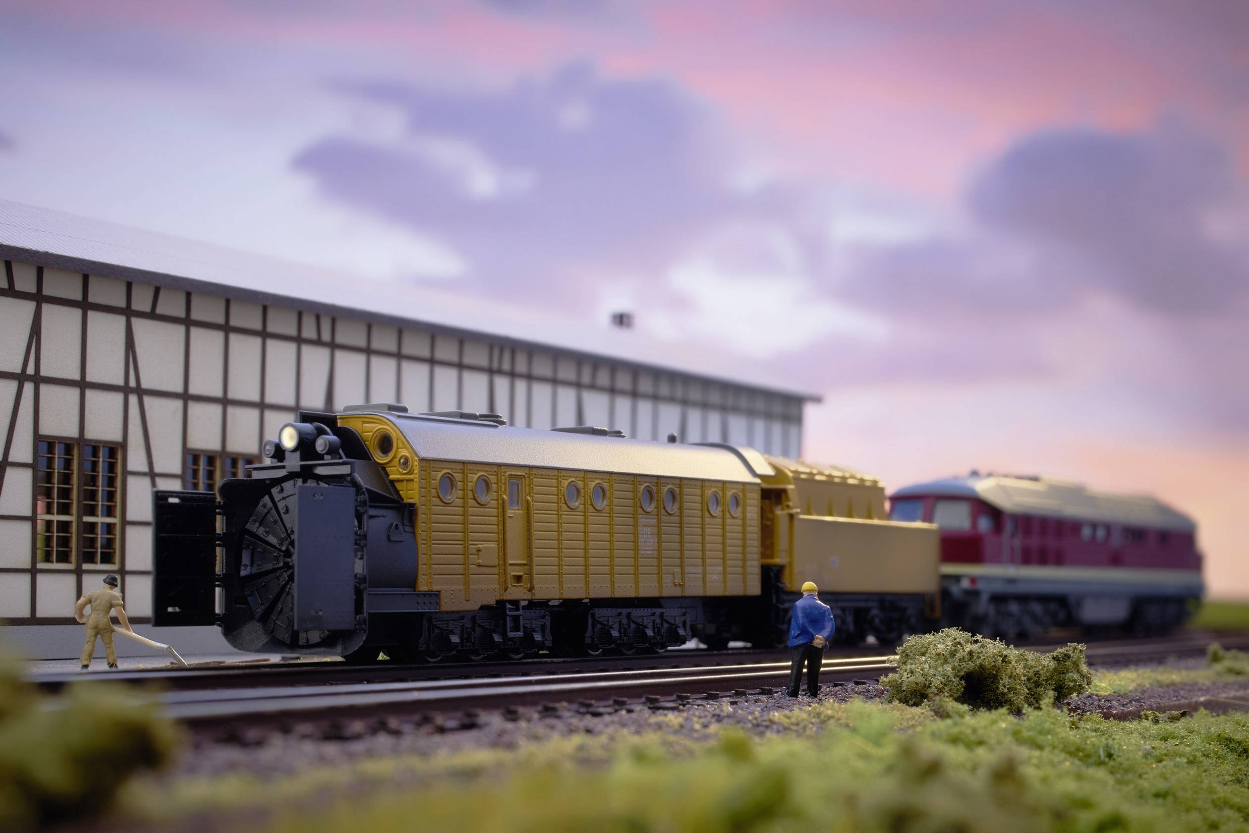 MiniTrix T15820 N Dampfschneeschleuder der DR