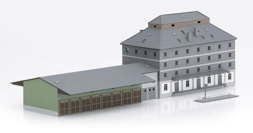 MiniTrix T66324 N Raiffeisen Lagerhaus mit Markt