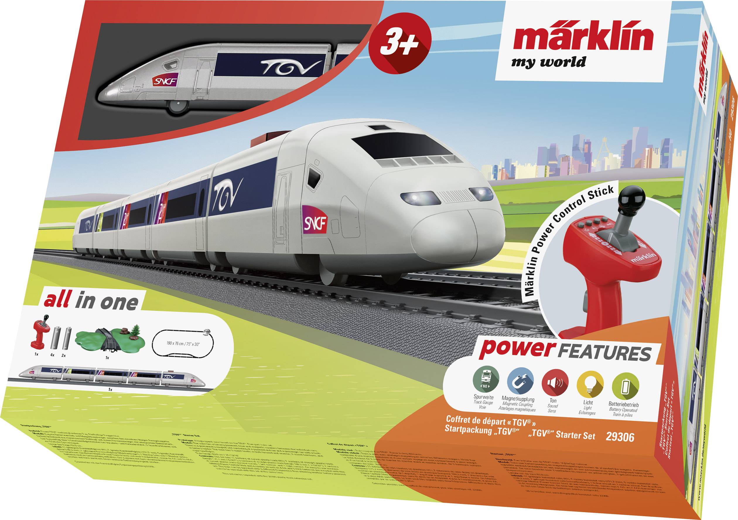 Märklin World 29306 H0 Startpackung "TGV"