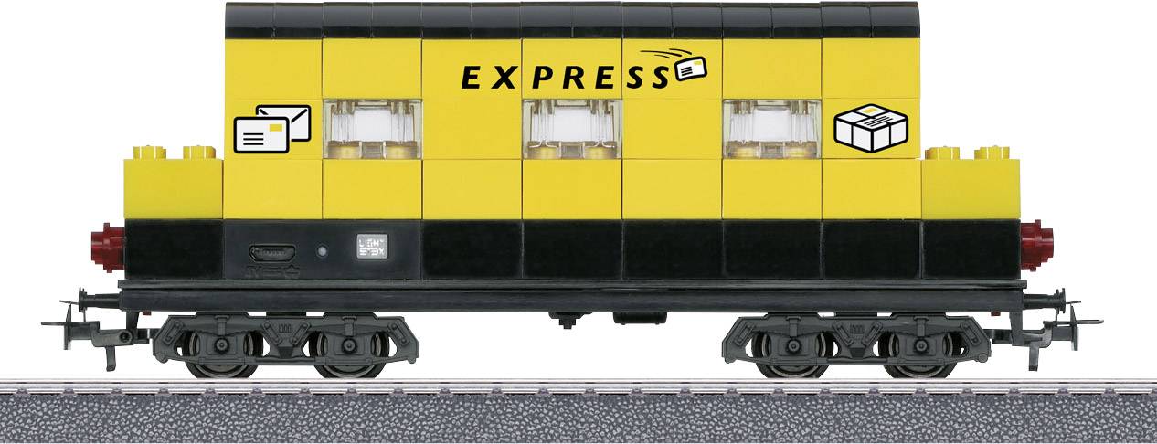 Märklin Start up 44737 H0 Bausteinwagen mit Lichtbausteinen