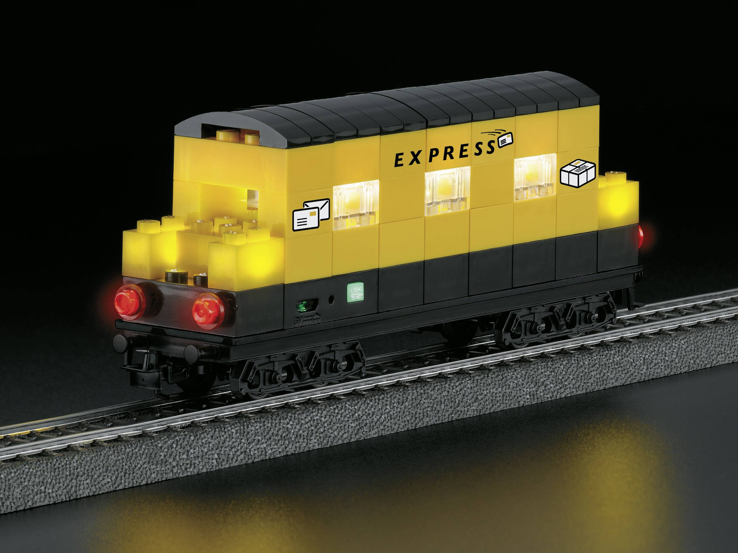 Märklin Start up 44737 H0 Bausteinwagen mit Lichtbausteinen