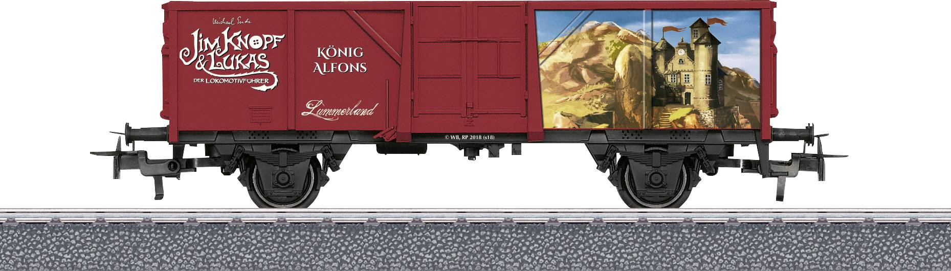 Märklin Start up 44815 H0 3er-Set Güterwagen "Jim Knopf und Lukas" Set 1