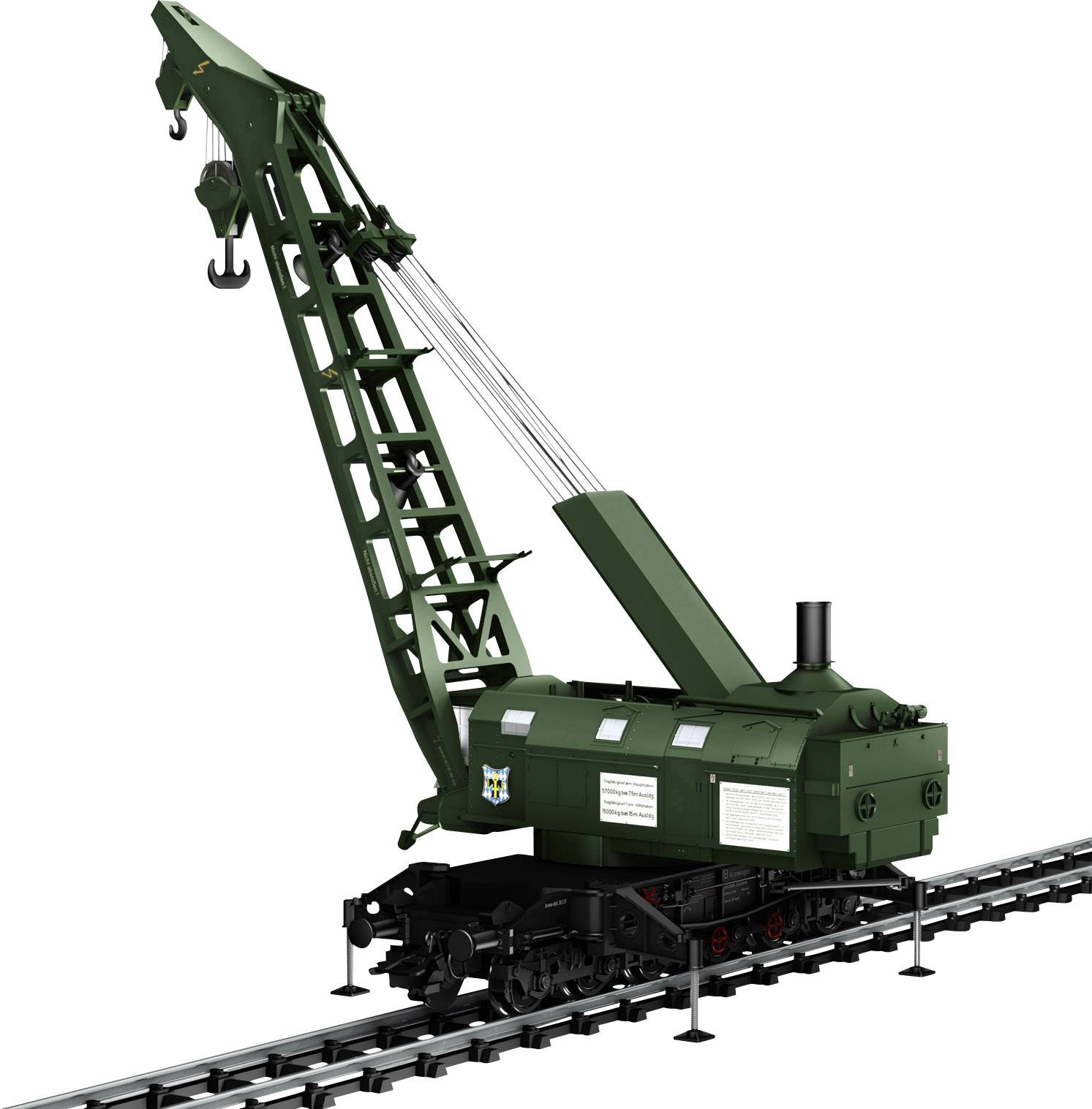 Märklin 49570 H0 Dampfkran Ardelt 57t der DB