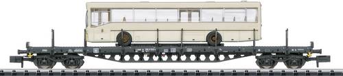 MiniTrix T15862 N Flachwagen der DB Gelber Bus