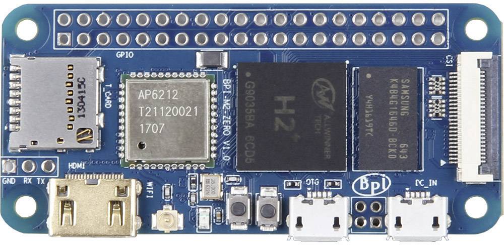 Banana PI BPI-Zero M2 ZERO 512 MB 4 x 1.2GHz