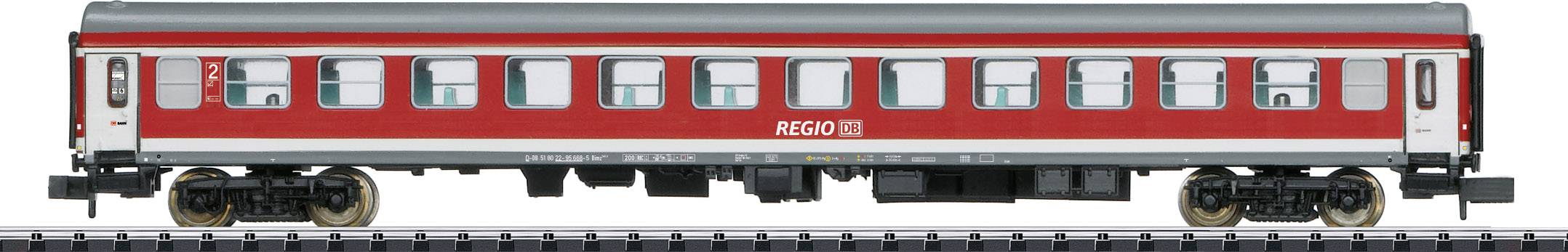 MiniTrix T15858 N Personenwagen der DB AG 2. Klasse