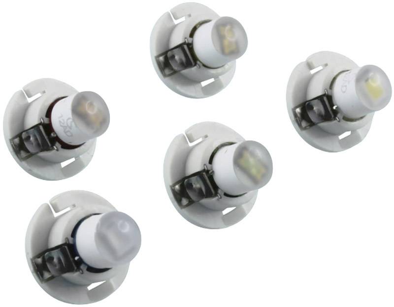 Signal Construct MWTH8464 LED-Signalleuchte Weiß BX8,4d 24 V/AC, 24 V/DC 600 mcd