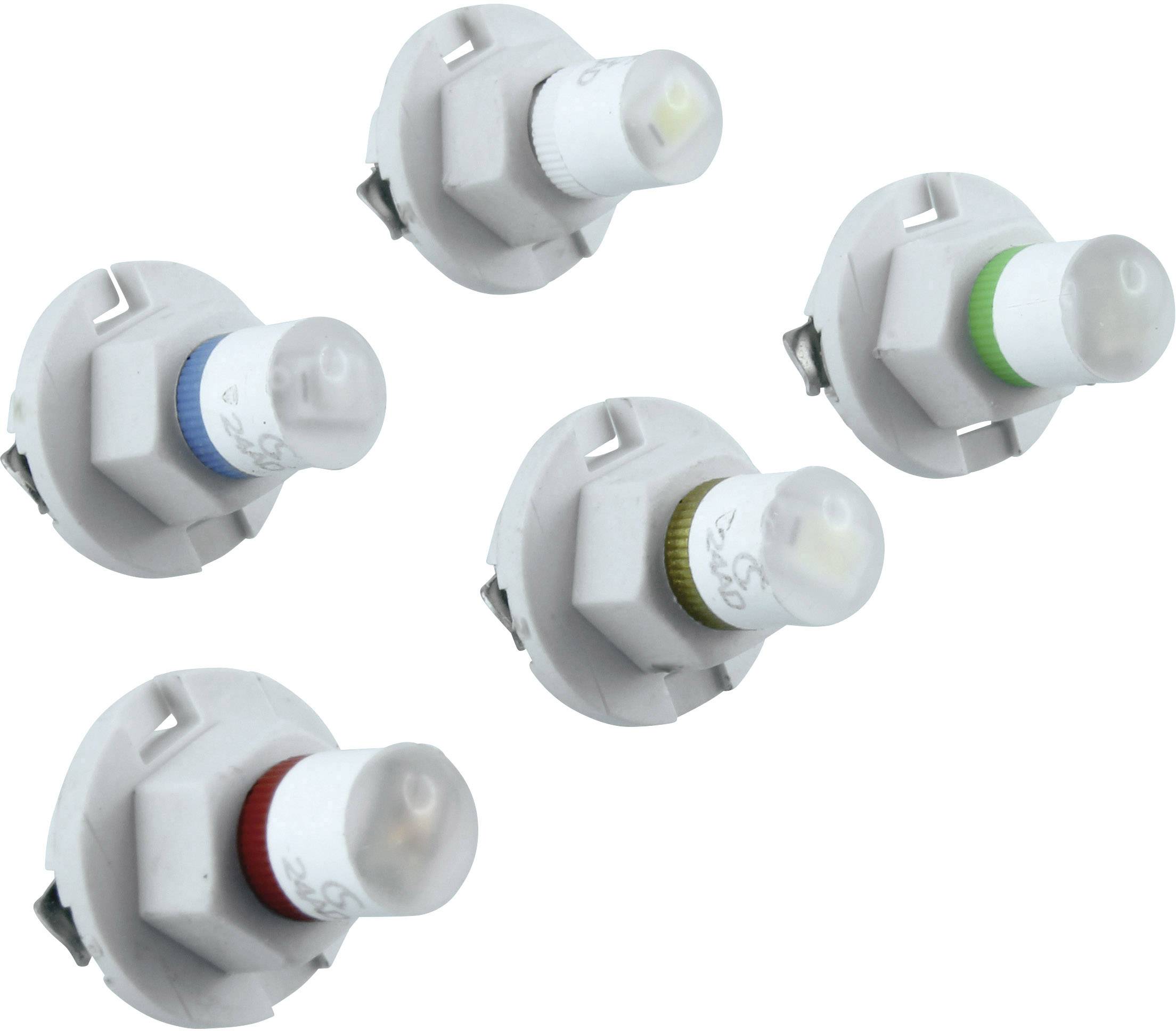 Signal Construct MWTB8404 LED-Signalleuchte Rot B8.0-12 (EBSR/BAX) ähnlich 24 V/AC, 24 V/DC 400 mcd