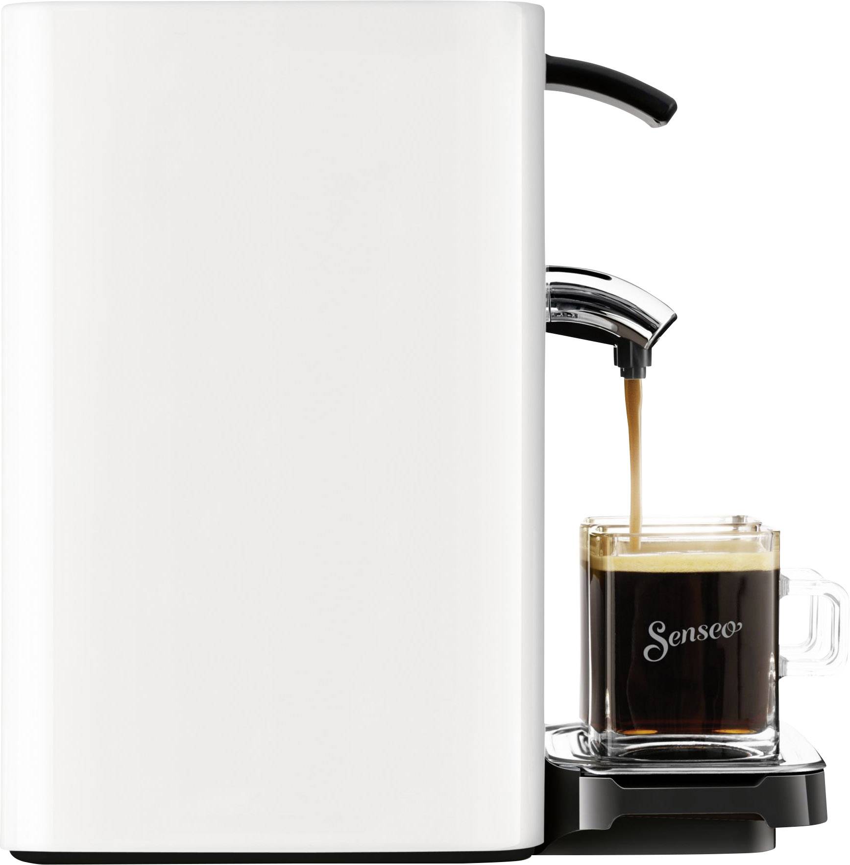 SENSEO® HD7865/00 HD7865/00 Kaffeepadmaschine Weiß Höhenverstellbarer Kaffeeauslauf