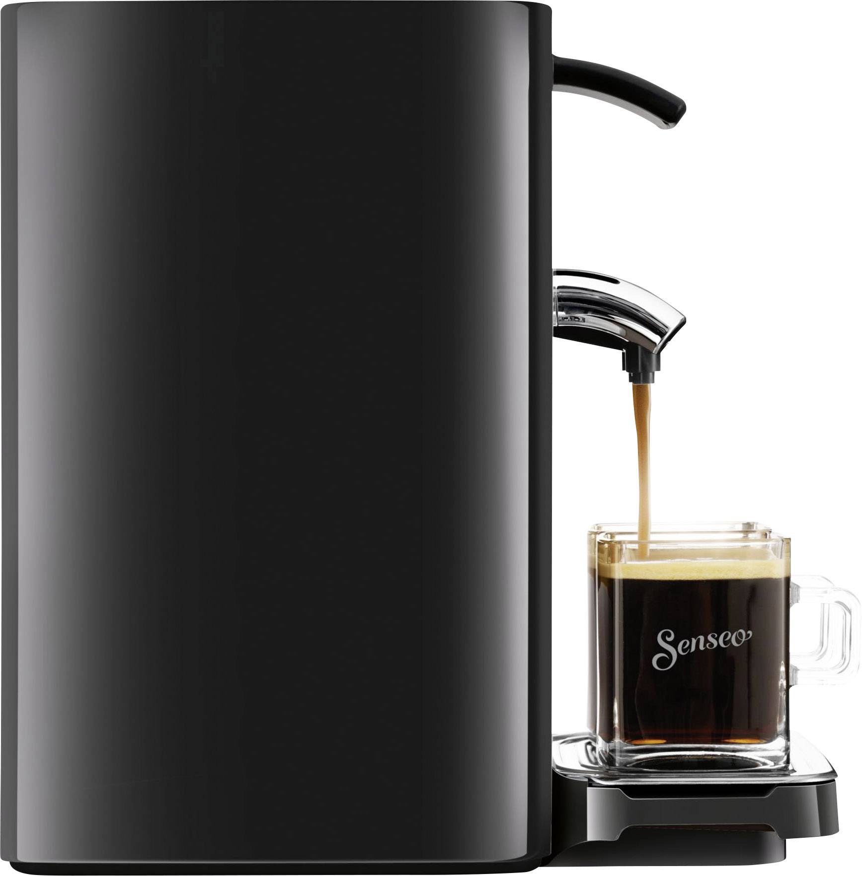 SENSEO® HD7865/60 HD7865/60 Kaffeepadmaschine Schwarz Höhenverstellbarer Kaffeeauslauf