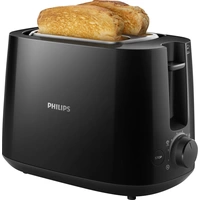 Philips HD2581/90 Toaster mit Brötchenaufsatz Schwarz Philips HD2581/90 Toaster mit Brötchenaufsatz Schwarz