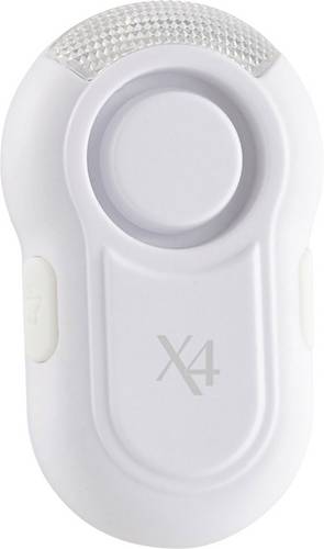 X4-LIFE Taschenalarm Weiß 115 dB 701590