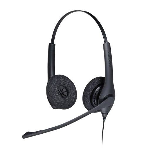 BIZ 1500 Duo - Headset - On-Ear - kabelgebunden - Schnellkupplung