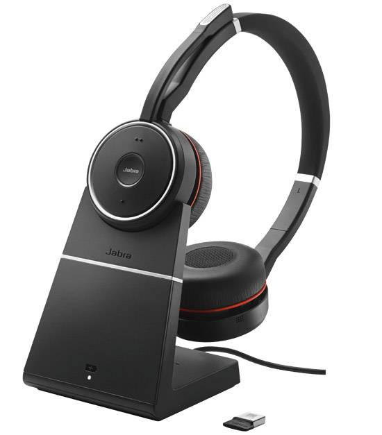 Jabra Evolve 75+ UC Stereo - Headset - On-Ear