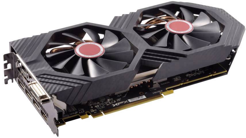 XFX Grafikkarte AMD Radeon RX 580 8 GB GDDR5-RAM PCIe x16 HDMI®, DVI, DisplayPort
