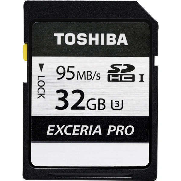 Toshiba Exceria Pro N401 SDHC-Karte 32GB Class 10, UHS-I, UHS-Class 3 Toshiba Exceria Pro N401 SDHC-Karte 32GB Class 10, UHS-I, UHS-Class 3