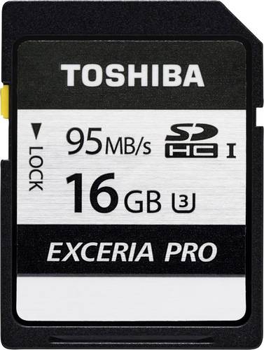 Toshiba EXCERIA™ PRO N401 SDHC-Karte 16GB Class 10, UHS-I, UHS-Class 3