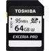 Toshiba Exceria Pro N401 SDXC-Karte 64GB Class 10, UHS-I, UHS-Class 3