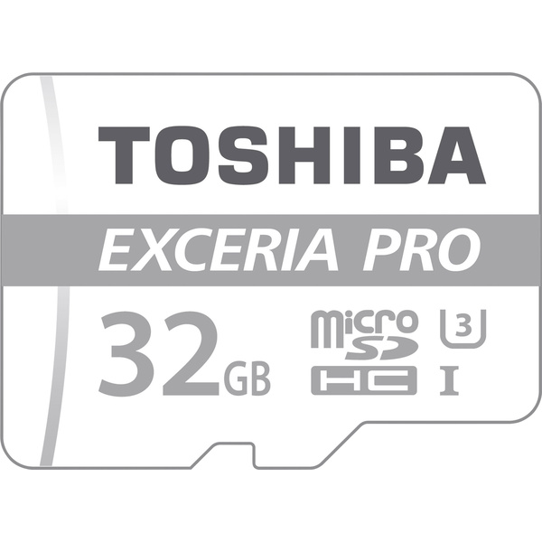 Toshiba EXCERIA™ PRO M401 microSDHC-Karte 32GB Class 10, UHS-I inkl. SD-Adapter