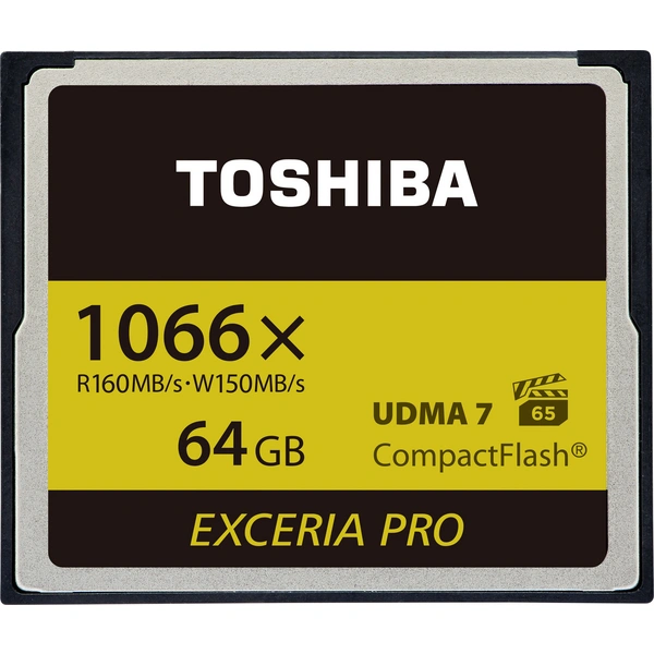 Toshiba EXCERIA PRO™ C501 CF-Karte 64GB Toshiba EXCERIA PRO™ C501 CF-Karte 64GB