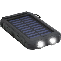 Goobay Outdoor 8.0 49216 Solar-Ladegerät Ladestrom Solarzelle 200mA 8000 mAh Goobay Outdoor 8.0 49216 Solar-Ladegerät Ladestrom Solarzelle 200mA 8000 mAh