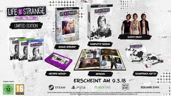 Life is Strange Before the Storm Limited Edition PC