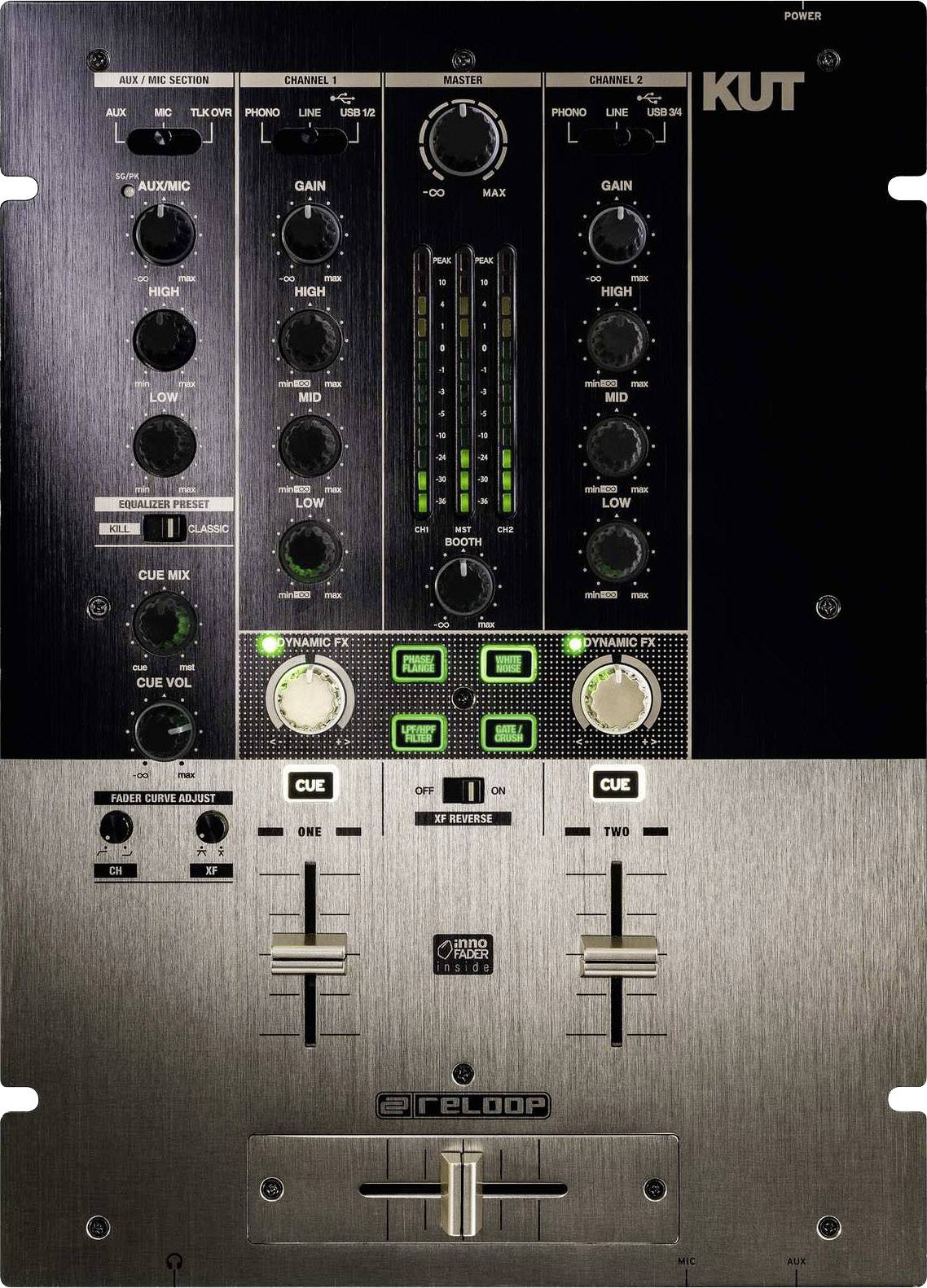 Reloop KUT 2-Kanal DJ Mixer