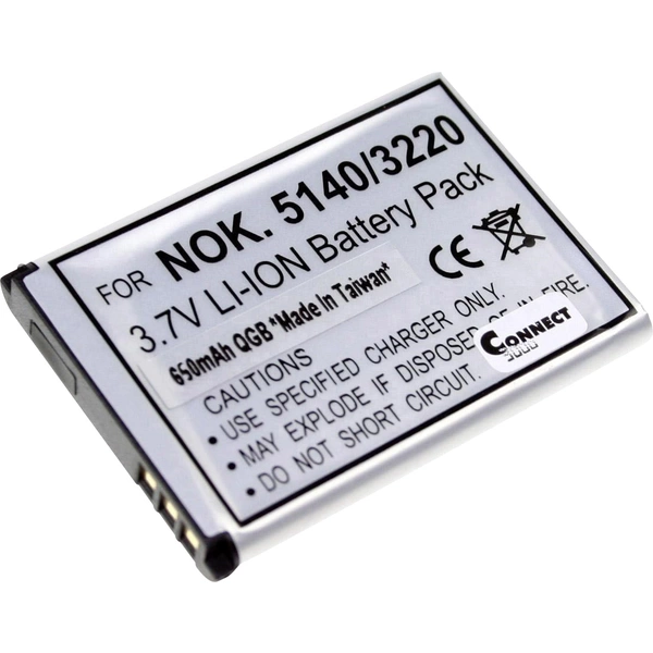 Connect 3000 BL-5B Kamera-Akku ersetzt Original-Akku (Kamera) BL-5B 3.7V 650 mAh Connect 3000 BL-5B Kamera-Akku ersetzt Original-Akku (Kamera) BL-5B 3.7V 650 mAh