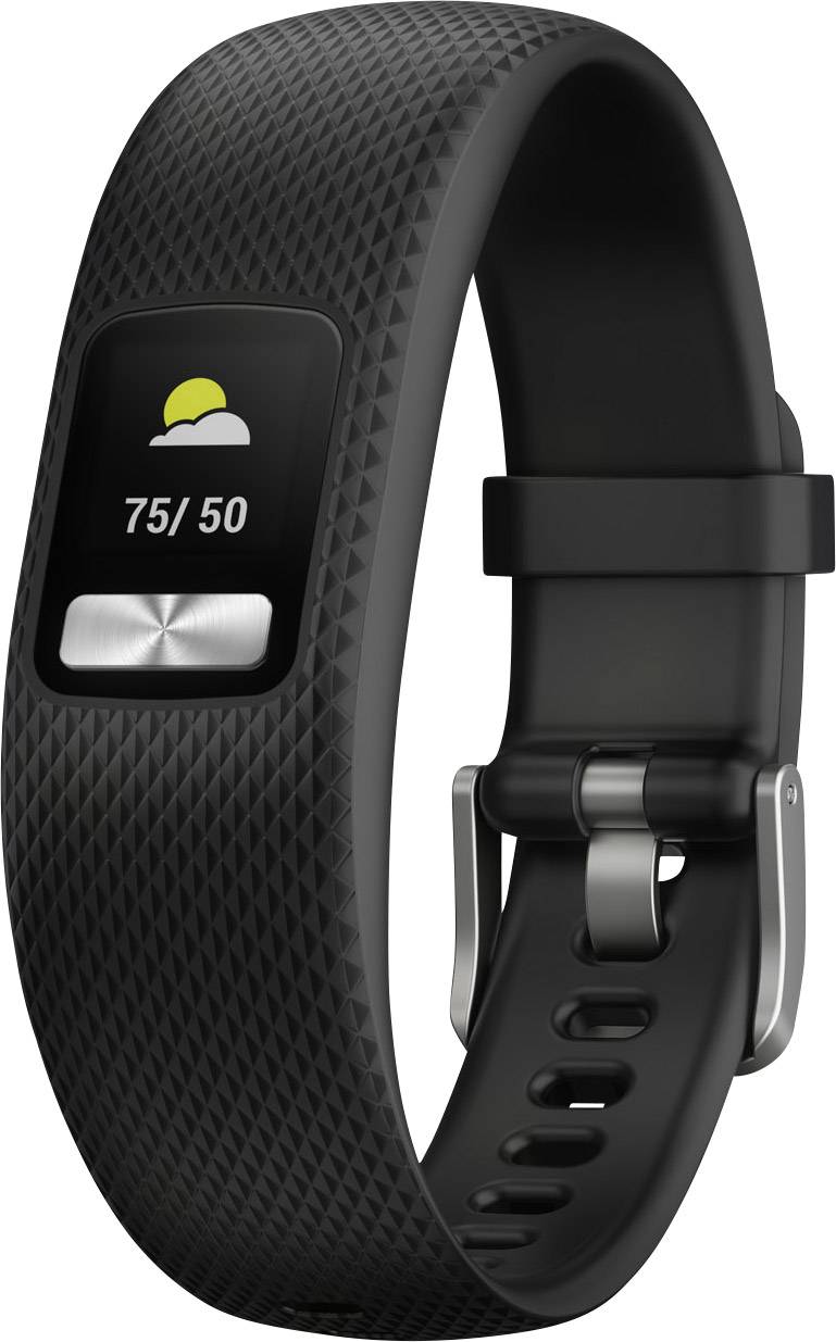 Garmin Vivofit 4 Fitness-Tracker S/M Schwarz
