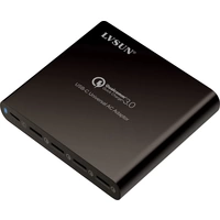 LVSUN LS-Q5U-PD USB Ladestation 80W 4x USB-A, 1x USB-C® USB PD, QC 3.0 Innenbereich USB Power Delivery (USB-PD) LVSUN LS-Q5U-PD USB Ladestation 80W 4x USB-A, 1x USB-C® USB PD, QC 3.0 Innenbereich USB Power Delivery (USB-PD)