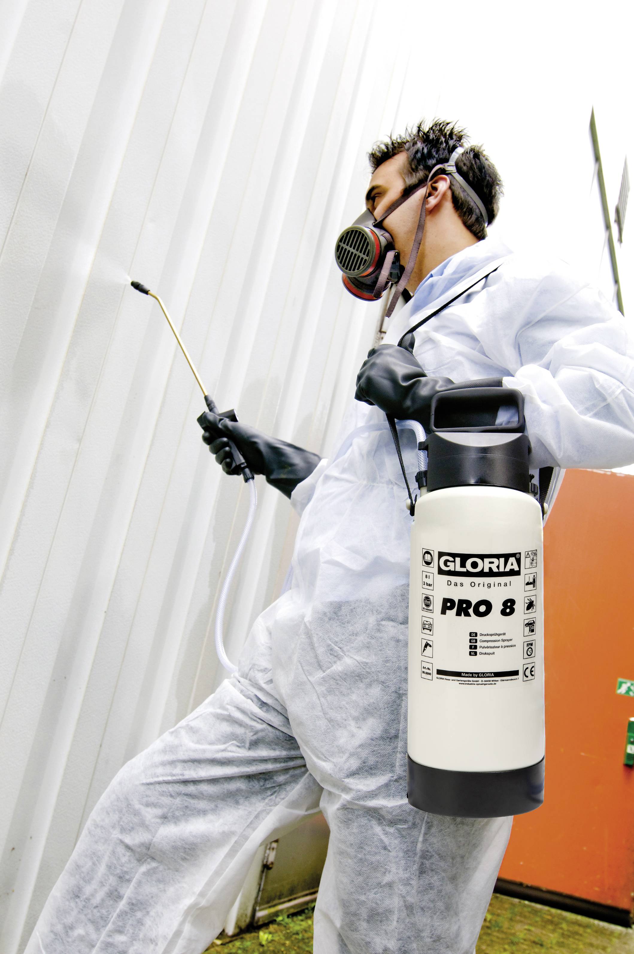 Gloria Haus und Garten 001206.0000 Pro 8 Drucksprüher 8l