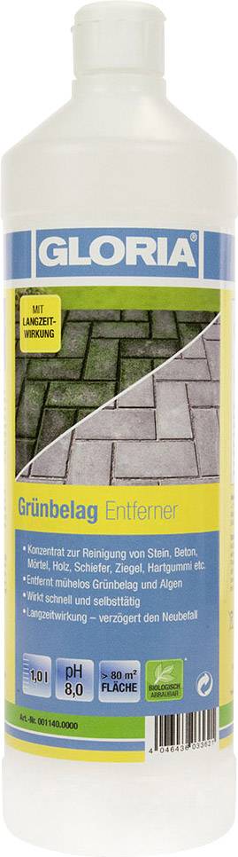 Gloria Haus und Garten 001140.0000 Grünbelag Entferner - 1l Konzentrat 1St.