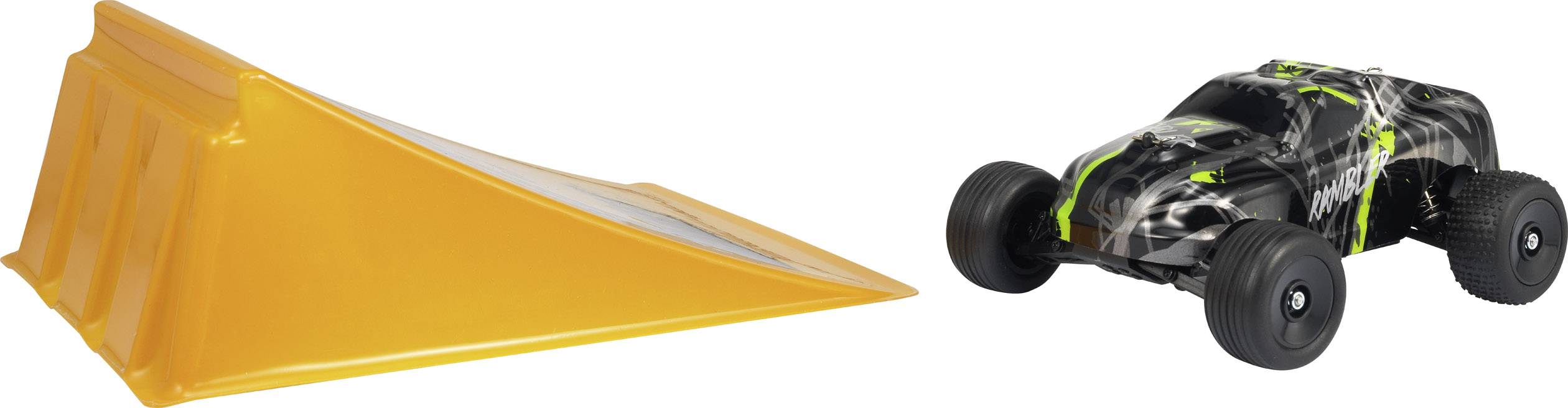 Reely 1650146 Rambler 1:32 RC Einsteiger Modellauto Elektro Truggy Heckantrieb (2WD) Inkl. Akku und Ladegerät