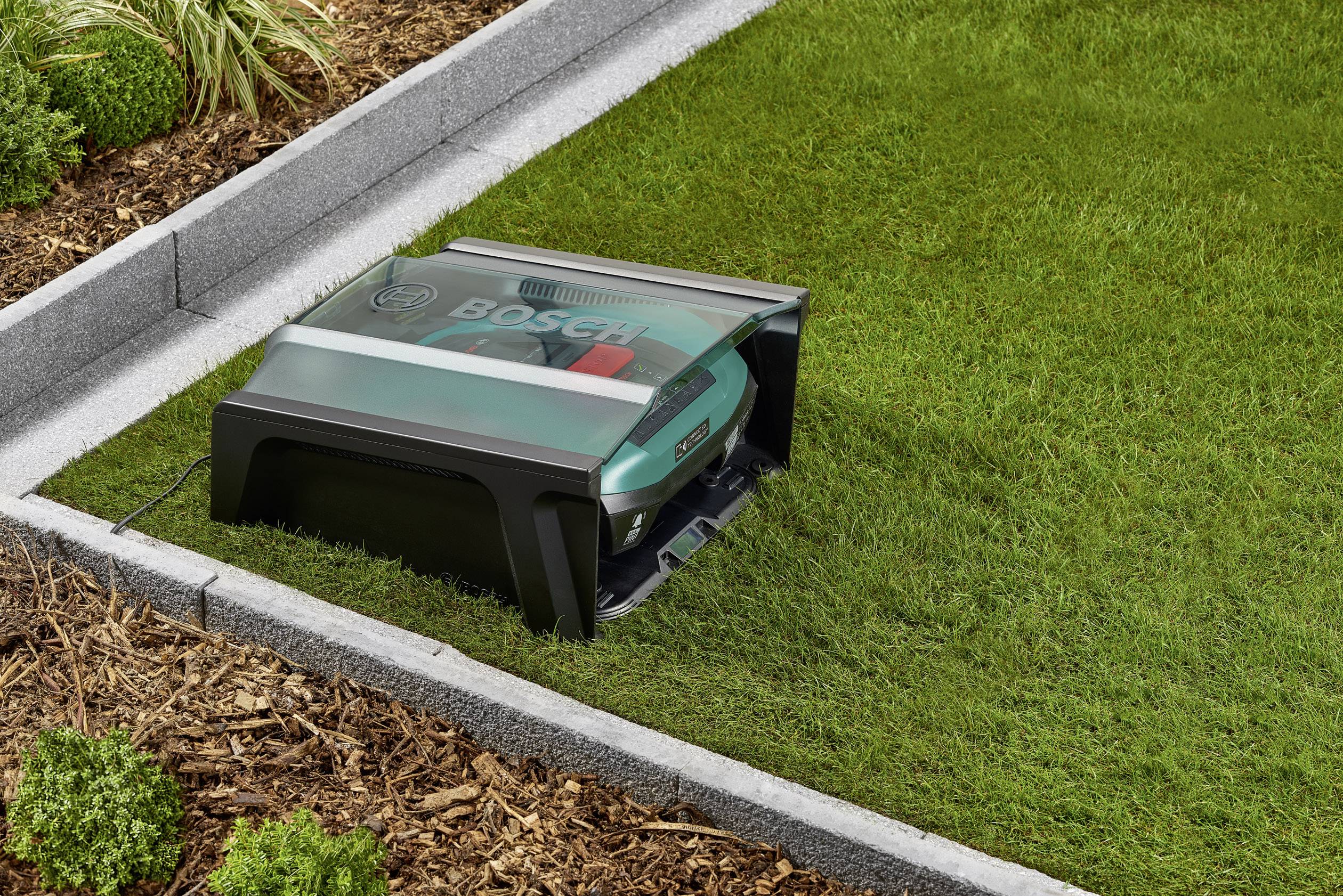 Bosch Home and Garden 06008B0500 Garage Passend für (Modell Rasentrimmer): Bosch Indego