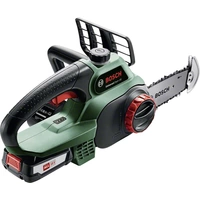 Bosch Home and Garden UniversalChain 18 Akku Kettensäge inkl. Akku, mit Schutzbügel Schwertlänge 200 mm Bosch Home and Garden UniversalChain 18 Akku Kettensäge inkl. Akku, mit Schutzbügel Schwertlänge 200 mm