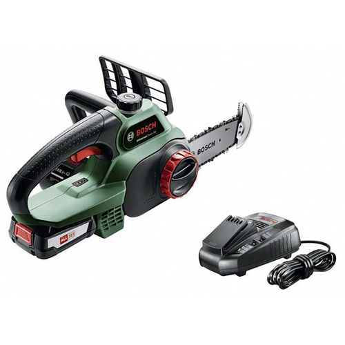 Bosch Home and Garden UniversalChain 18 Rechargeable battery Chainsaw w/o battery, + guard Blade length 200 mm