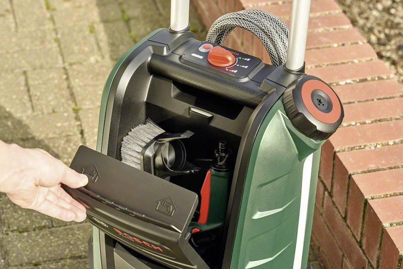 Bosch Home and Garden Fontus Mobile Waschstation mit Akku 12 bar Kaltwasser