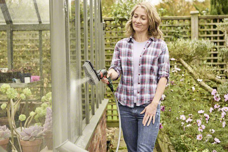 Bosch Home and Garden Fontus Mobile Waschstation mit Akku 12 bar Kaltwasser