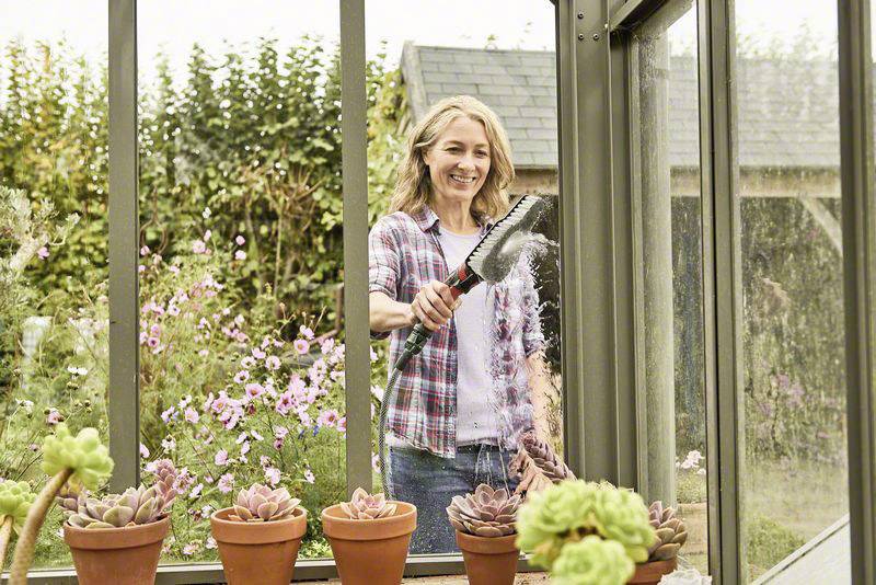 Bosch Home and Garden Fontus Mobile Waschstation mit Akku 12 bar Kaltwasser