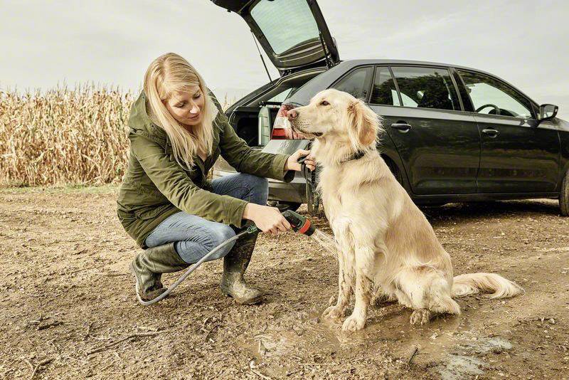 Bosch Home and Garden Fontus Mobile Waschstation mit Akku 12 bar Kaltwasser