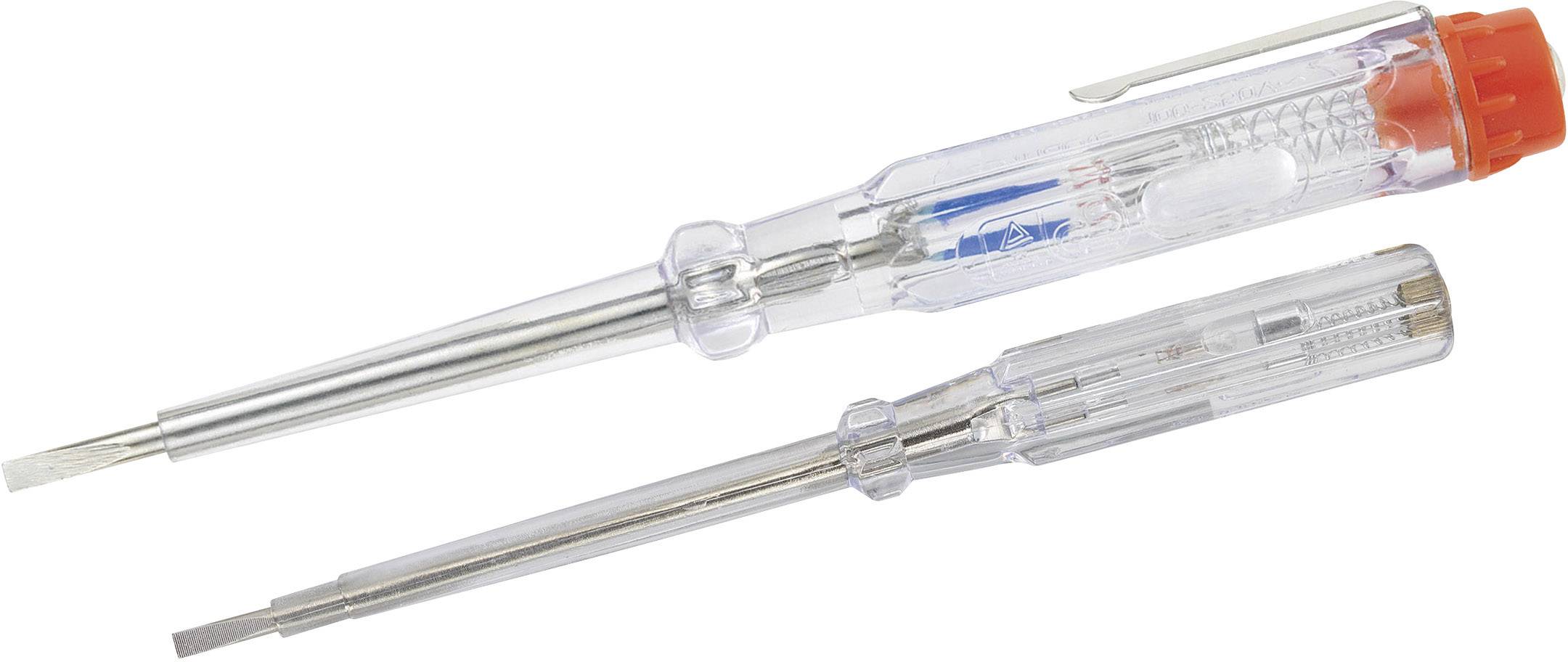 TOOLCRAFT Schraubendreher-Set 3 mm, 4 mm 60 mm, 100 mm 100 - 250 V/AC